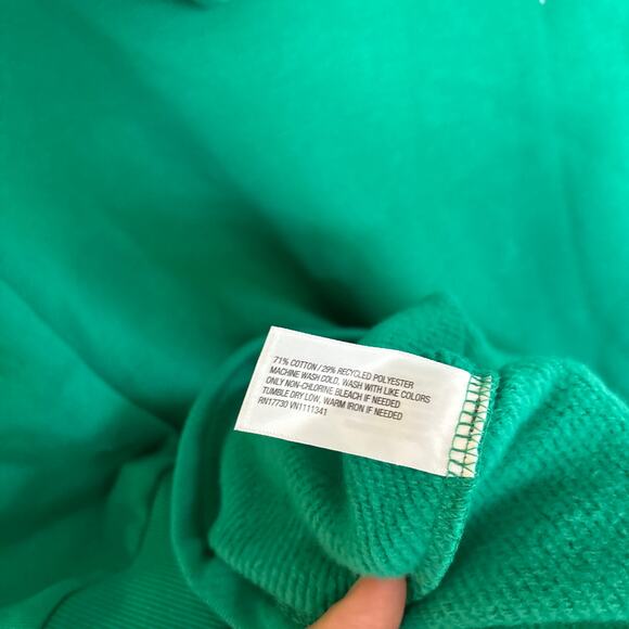 NWT Universal Thread Long Sleeve Mini Fleece Tunic Dress Green Women's Size XS - Picture 8 of 10